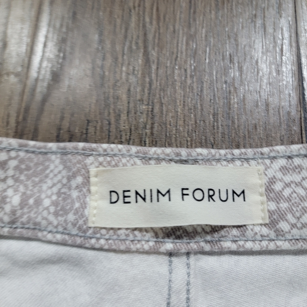 Denim Forum The Lola high rise skinny crop size 27 - Picture 4 of 8